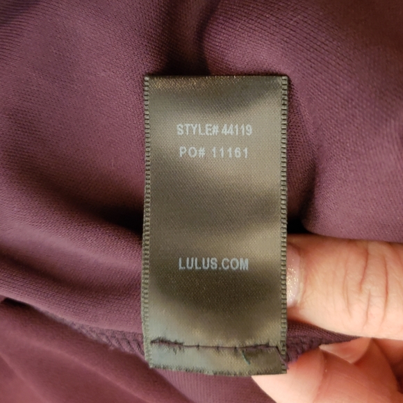 Lulu's Freestyle Purple Short Sleeve Shift Dress - Picture 7 of 7